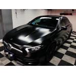 Heat Proof Car Wrap Roll Metallic Crystal Ceramic Matte Black Bubble Free for sale