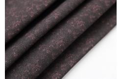 China Two-tone Printed Recycled Cotton Canvas / Ten Woven Fabric For Bags supplier