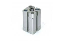 China ADN-12-15-A-P-A M5 Male Thread Aluminum Pneumatic Piston Cylinder supplier