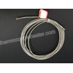 Fiberglass Thermocouple Compensating Cable Wire With SS Braid Shield for sale