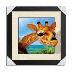 Custom Posters 3 Dimensional Pictures 40x40 Cm Giraffe Large Size