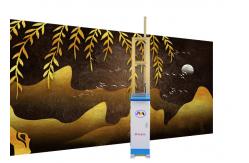 China 1.8m-2.7m Height Digital Wall Printing Machine 2880dpi Easy To Dry supplier