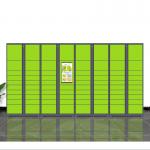 Metal Electronic Post Office Parcel Locker Smart Delivery Locker for sale