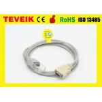 Factory Price Reusable MS LNCS sensor SpO2 Adapter Cable, 14 Pin to DB9 Female Extension Cable for sale
