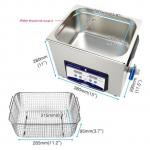 Semiconductor / Integrated Circuit Table Top Ultrasonic Cleaner 10L 240W Long Lifespan
