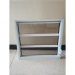 Customizable White Glass Louver Window With Acceptable OEM Shutter for sale