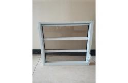China Customizable White Glass Louver Window With Acceptable OEM Shutter supplier