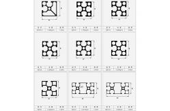 China Anodized 8mm Slot Aluminum T Track Aluminium Extruded Sections supplier