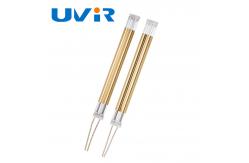 China Professional Double Tube Gold Plated Medium Wave Infrared Lamp TMG 230V 2000W supplier