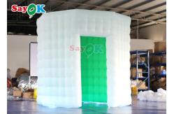 China 210D Inflatable Photo Booth For Exhibition 2.4x2.4x2.4mH supplier
