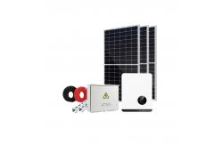 China 5KW 10KW 20KW On Grid Solar System Residential Solar Panel Solar Power Equipment supplier