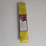 3T Polyester flat webbing sling, Yellow, different length