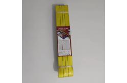 China 3T Polyester flat webbing sling, Yellow, different length supplier