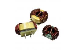 China Through-Hole Common Mode Inductor Toroidal Choke Inductor Coils supplier