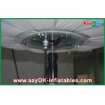 Customized Nylon Cloth White Inflatable Lighting Decoration For Party