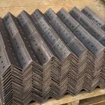 Galvanized Steel Angle Lintel For Industrial Buildings Non galvanized Black Iron Grade Materia for sale