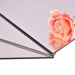 1220mm Width No Damage Mirror Aluminum Composite Panel for sale