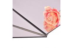 China 1220mm Width No Damage Mirror Aluminum Composite Panel supplier