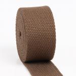 Red Brown Polyester Cotton Ribbon Tape For Bags And Suitcases Handle