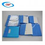 Sterile Eye Surgical Drape Pack Blue Manufacturer For Hospitals And Clinics for sale