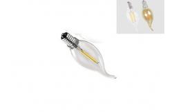 China LED Filament Bulb from 2w to 12w CCT 2700K-6500K Material Glass supplier