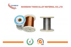 China Manganese Copper Electric Resistant Wire Good Stability For Emitter Resistor supplier