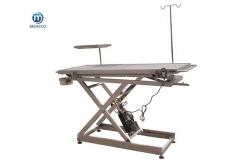 China Single Sided Tilting Veterinary Operating Table 304 Stainless Steel supplier