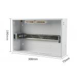 OEM Terminal Electrical Db Box , Plastic Distribution Box With Circuit Breakers Multi Ways