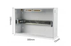China OEM Terminal Electrical Db Box , Plastic Distribution Box With Circuit Breakers Multi Ways supplier