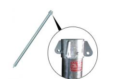 China Aluminum Alloy Tower Erection Tools Small Gin Pole in Transmission and Distribution Construction supplier