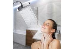 China ABS Nozzle Single Rainfall Shower Head 6in High Pressure Fixed Shower Head supplier