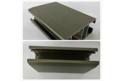 China T4  T5 Oxidizing Bronze Anodized Aluminum Channel With Customized Shape supplier
