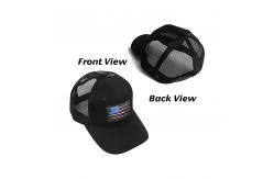 China Six Panel Patch Soft Mesh Trucker Hat With Plat Front Embroidery supplier