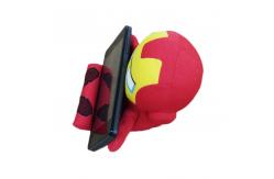 China 13cm red New Fashion Superman Alliance Desktop Plush Mobile Phone Rack supplier
