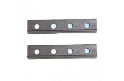 China Casting Rolled Railway Fish Plates 38kg 30kg 24kg Specification supplier