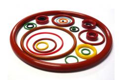 China Metallurgical Machinery Silicone O Ring Rubber Gasket , Custom Made Seal Rings supplier