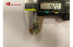 China AISI 304 Compressed Knitted Metal Wire Mesh Discs / Baskets / Strainers / Cylinders supplier