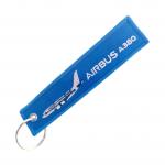 Durable Airbus A380 Keychain: Aviation Collector’s Must-Have, Precision Embroidery, Travel-Ready for sale