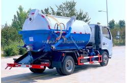 China Factory  DFAC Dongfeng 5CBM Vacuum Suction Septic Sewage Fecal Suction Truck supplier