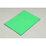 Apple Green 1.22M  Pvdf Acp Sheet Mirror Finish Acp Colour Sheet For Curtain Walls for sale