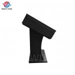 Standing Black Digital Totem Outside Use 43 with 2K LCD & Anti glare glass