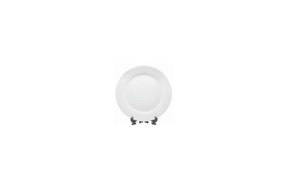 Sublimation 10" white border plate