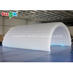 Inflatable Family Tent White Sports Entrance Inflatable Air Tent Easy To Clean And Carry for sale