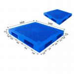 Heavy Duty Industrial Hdpe Racking Steel Reinforced Euro Plastic Pallet Durable
