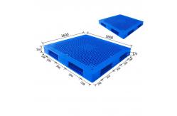 China Heavy Duty Industrial Hdpe Racking Steel Reinforced Euro Plastic Pallet Durable supplier