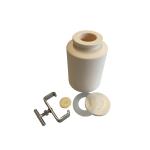 Lab-Grade Alumina Jar for Small Batch Rolling Ball Mill for sale