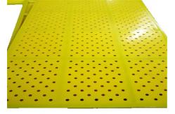 China Customized Tensioned Polyurethane Vibrating Screen Mesh For Steel Plants supplier