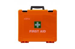 China 105pcs Wall Mounted First Aid Kit Empty ABS Plastic First Aid Hard Case supplier