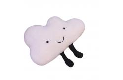 China 25cm White Pink New Simulation Cloud Plush Pillow Present For Children supplier