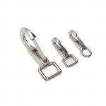 Fixed Style Round Eye Bolt Snap Hooks Zinc Diecasting Spring Shrapnel